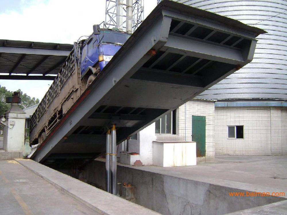 后翻式液壓卸車